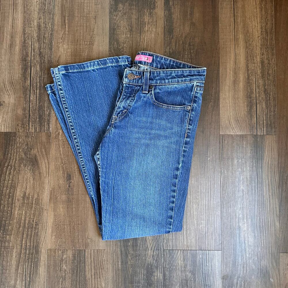 2011 518 Super Low Boot Cut Denim Jeans 7